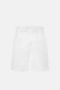 04651/ A trip in a bag Badeshorts 'Plain Swim' off-white
