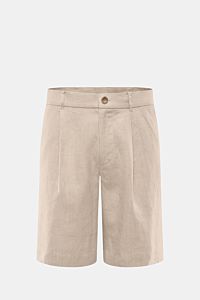 Ché Leinenshorts 'Nevis' beige