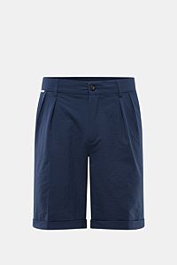 04651/ A trip in a bag Seersucker-Shorts navy