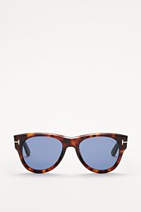 Tom Ford Sunglasses 'Burton' dark brown mottled