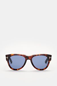 Tom Ford Sunglasses 'Burton' dark brown mottled