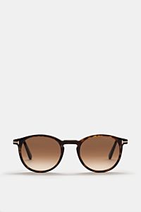 Tom Ford Sonnenbrille 'Andrea' dunkelbraun gemustert/braun