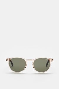 Tom Ford Sonnenbrille 'Andrea' beige/braun gemustert/grün