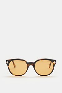 Tom Ford Sunglasses 'Mert' dark brown melange