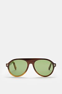 Tom Ford Horn-Sonnenbrille 'Private Collection' graubraun