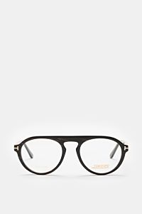 Tom Ford Horn Brille 'Private Collection' schwarz/grau/weiß gemustert