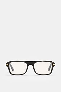 Tom Ford Horn Brille 'Private Collection' schwarz/grau gemustert