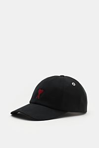 Ami Paris Baseball-Cap schwarz