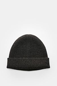 von Braun Cashmere beanie anthracite mottled