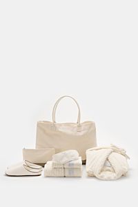04651/ A trip in a bag Travel set 'Voyage' cream/white
