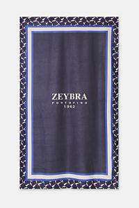 Zeybra Portofino 1962 Strandtuch navy/multicolor gemustert