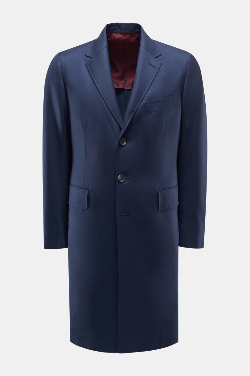 Cashmere coat 'Cueolo' navy