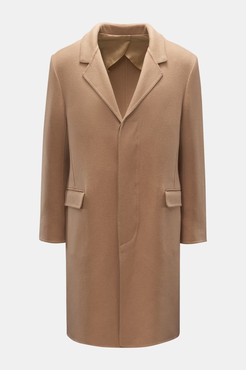 Cashmere coat 'Jermyn' light brown