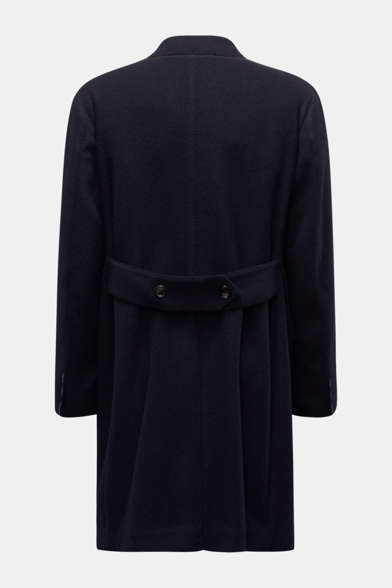 Stile Latino Cashmere coat 'Eros' navy