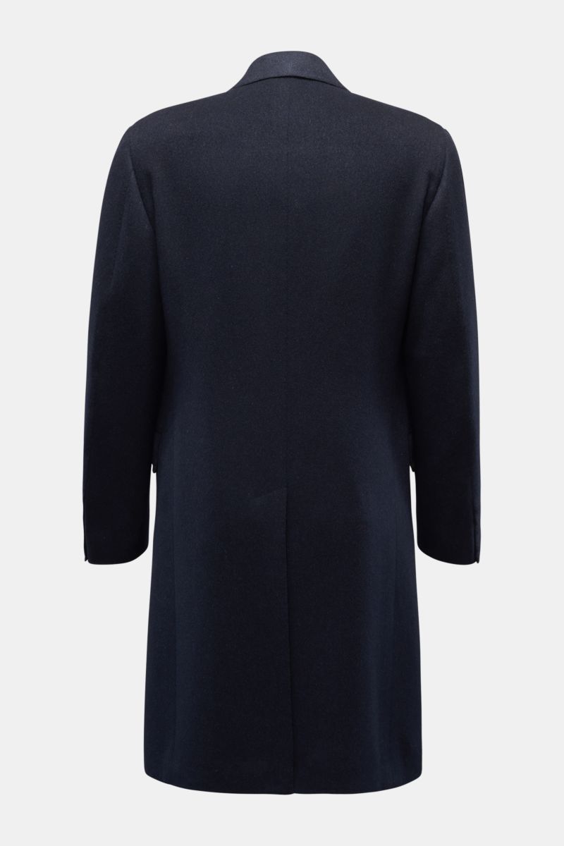Cesare Attolini Cashmere coat dark navy