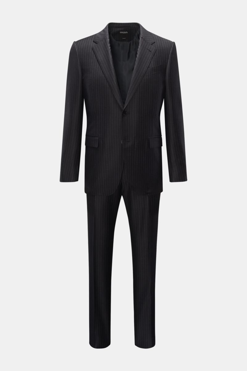Suit 'Sartorial' anthracite/grey striped