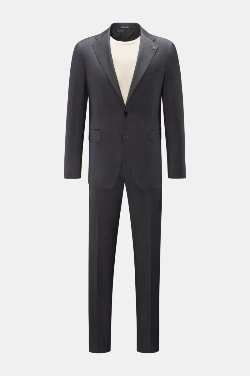 Suit 'Vesuvio' dark grey