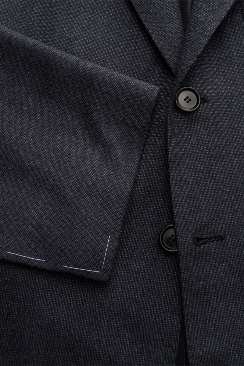 Cesare Attolini Suit 'Drop 7' dark grey mottled