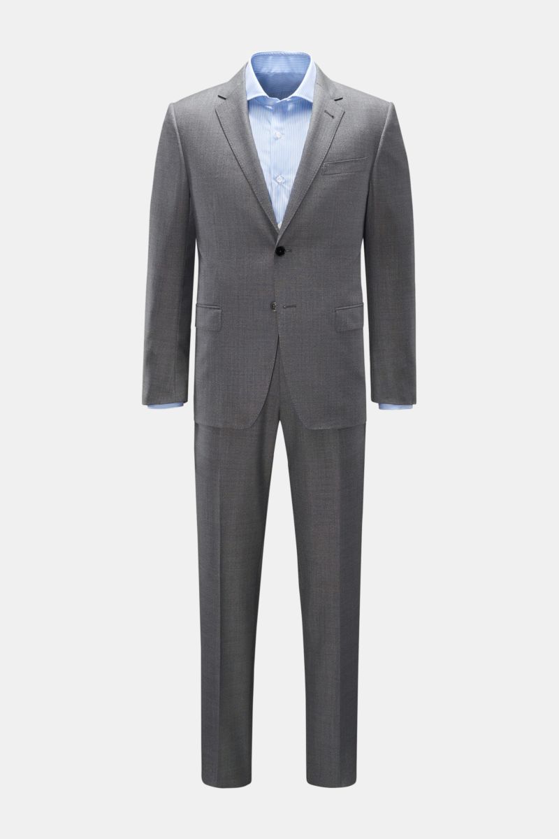 Zegna Anzug grau meliert