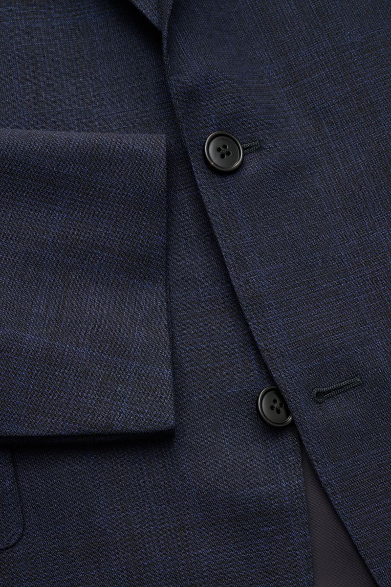 Belvest Anzug dark navy/dunkelblau kariert