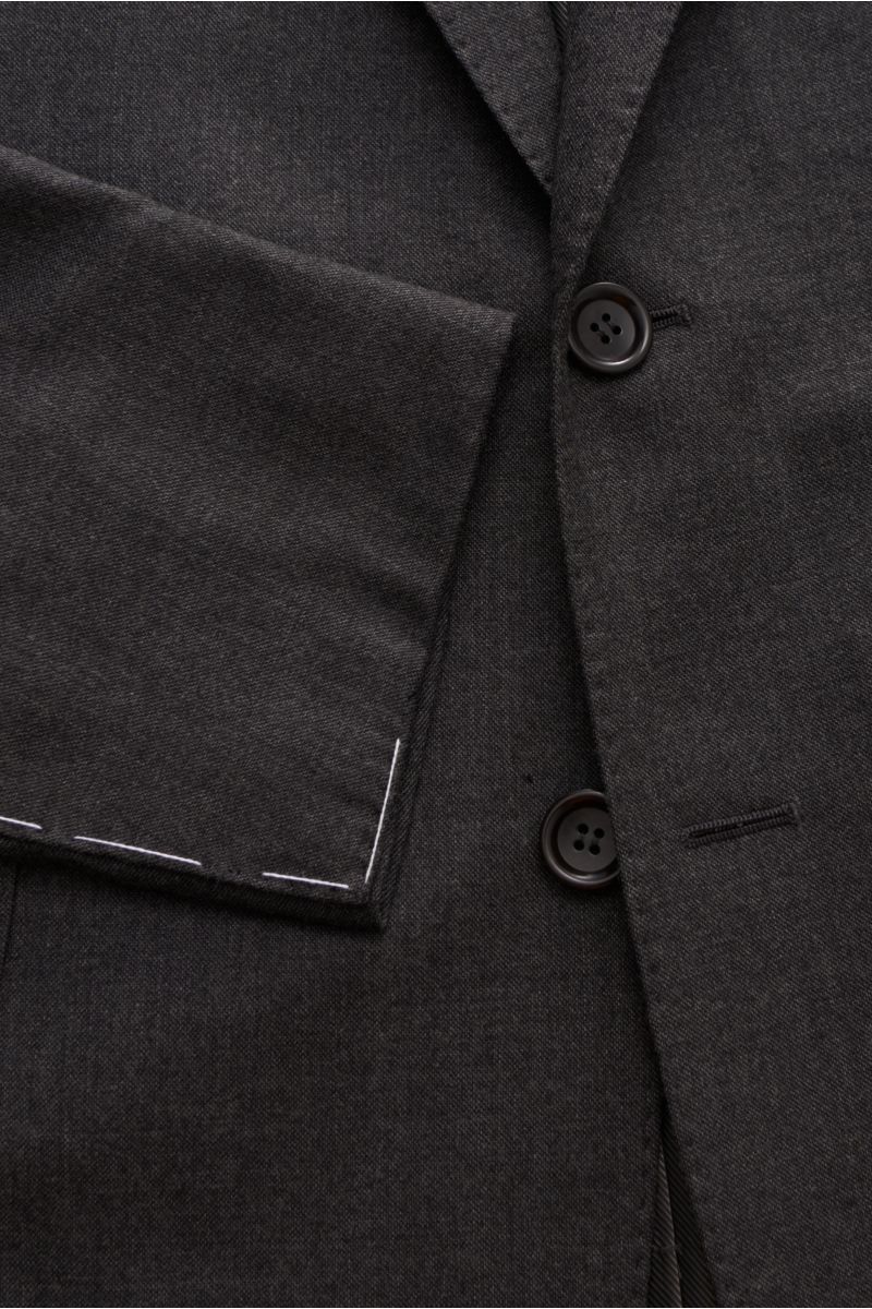 Stile Latino Anzug 'Vincenzo' dunkelgrau meliert