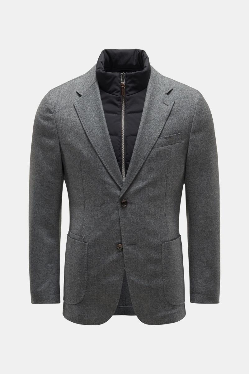 Smart-casual jacket 'Triest' dark grey