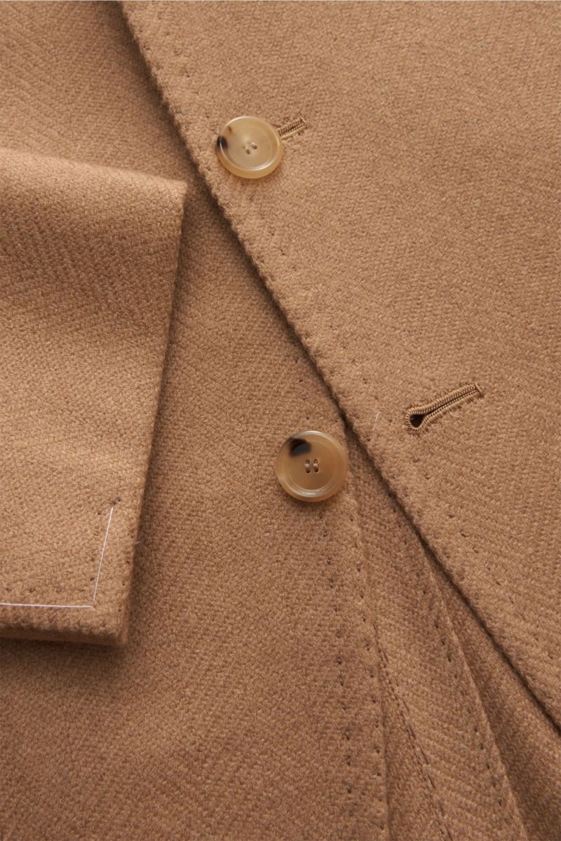 Cesare Attolini Cashmere smart-casual jacket light brown