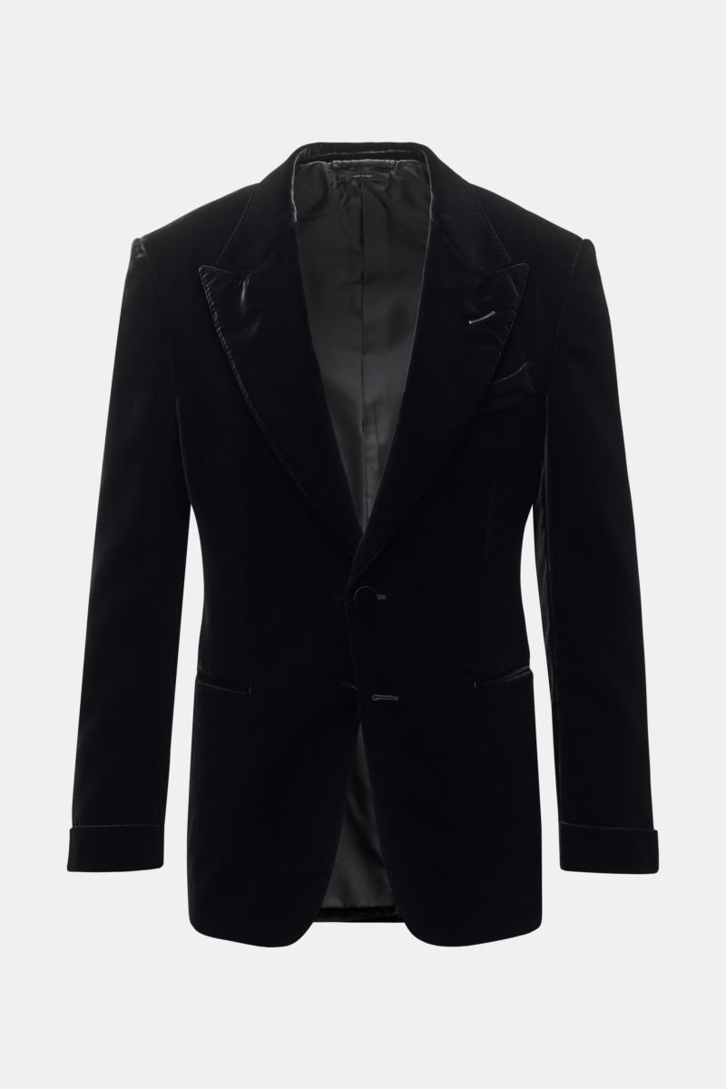 Velvet jacket 'Shelton' black