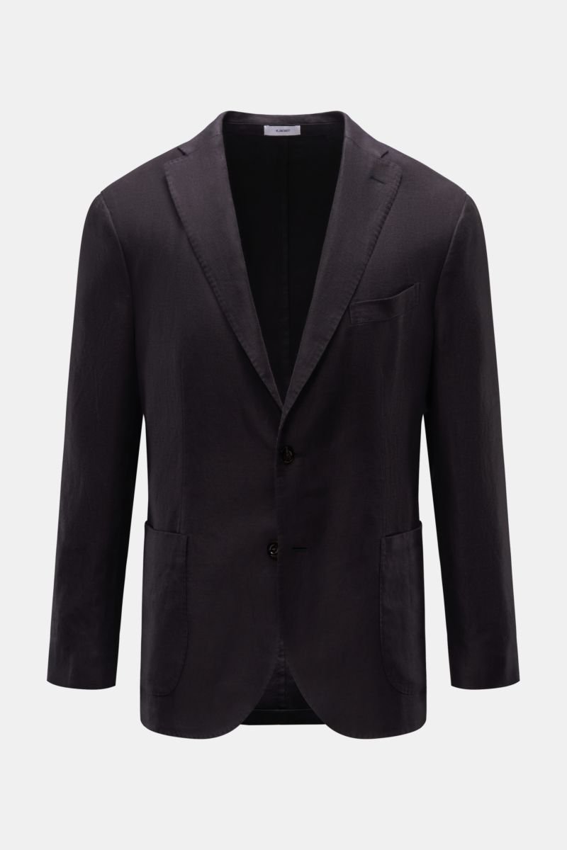 Linen jacket 'K. Jacket' black
