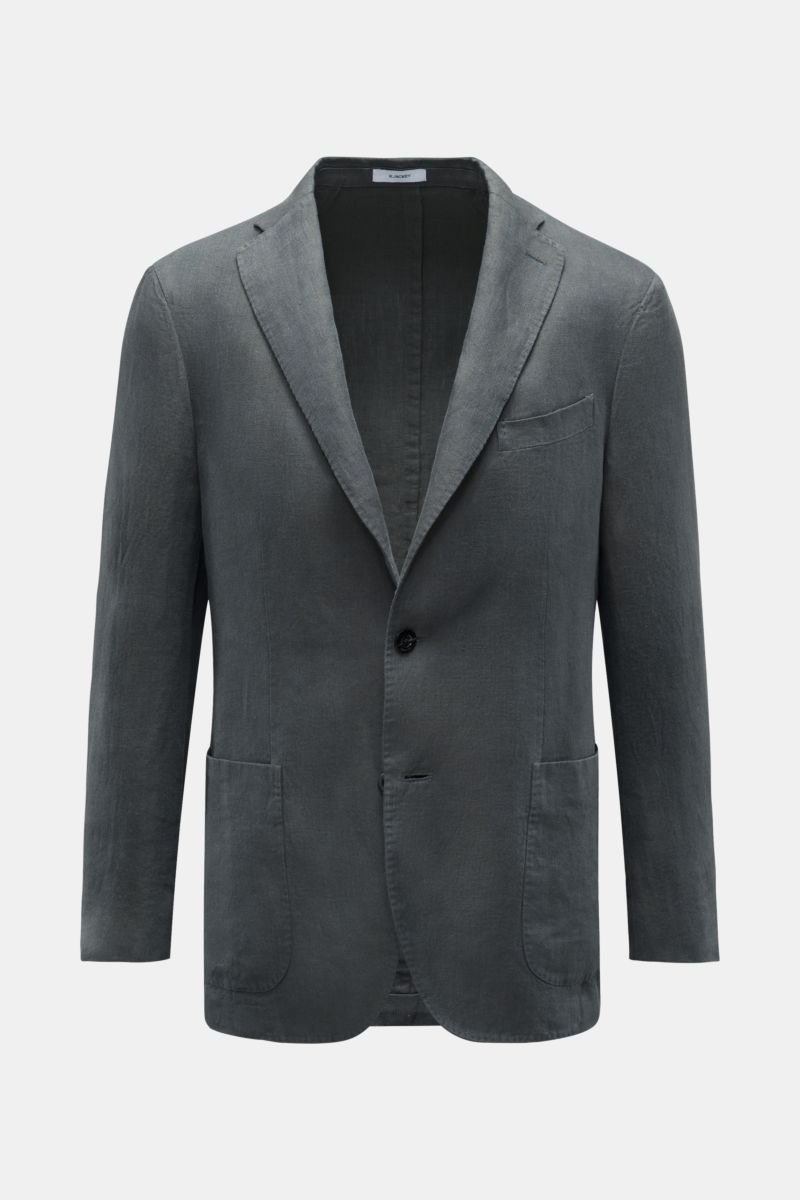PT Torino velvet-effect single-breasted suit - Black