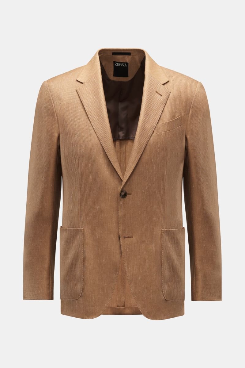 Zegna single-breasted cashmere blazer - Red
