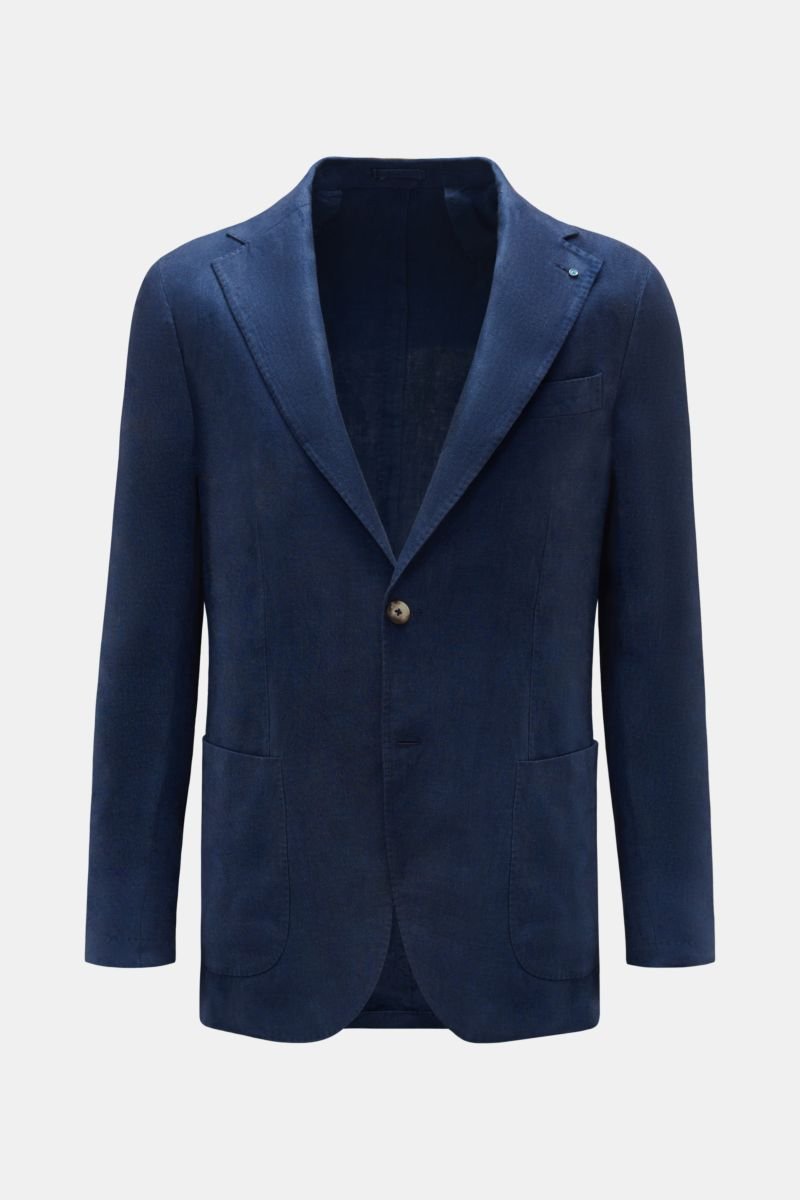 Linen jacket 'Lizzano' dark blue