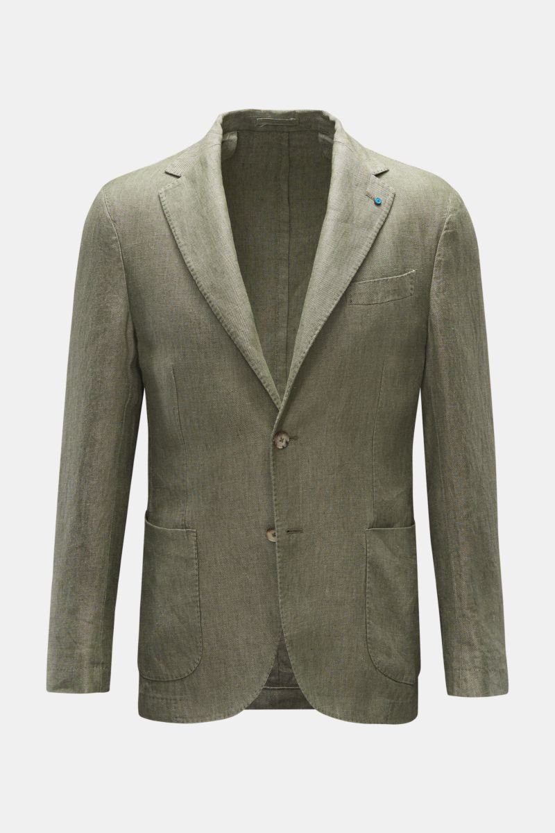 Linen jacket 'Lizzano' green