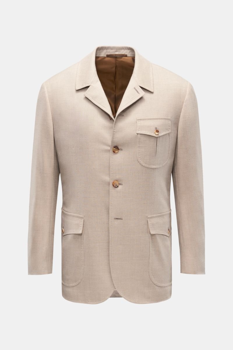 Cashmere jacket 'Tripoli' beige