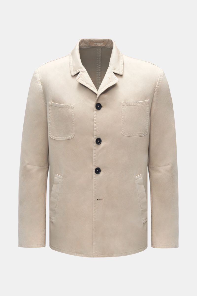 Smart-casual jacket 'Solex' beige