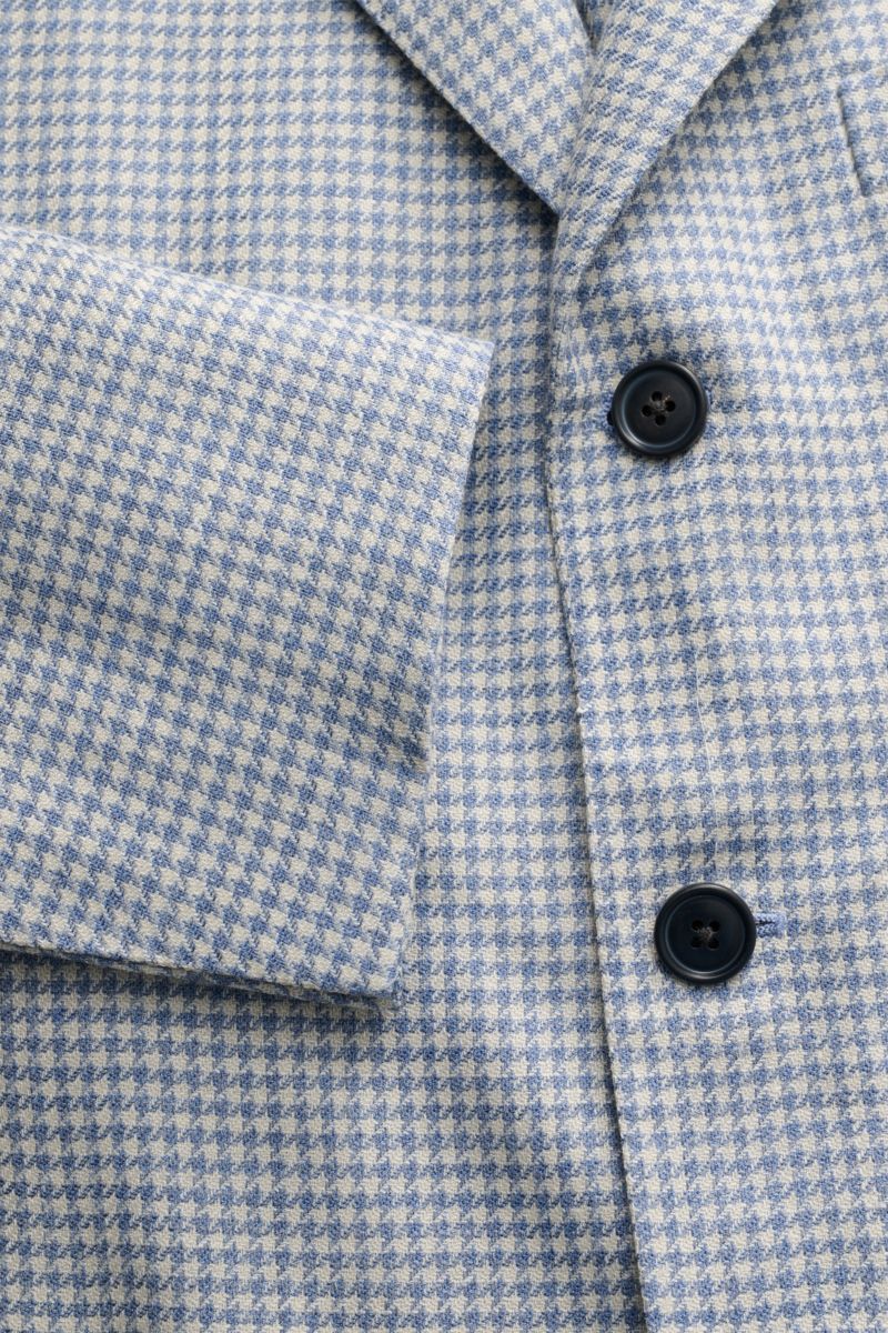 Belvest Sakko rauchblau/creme kariert