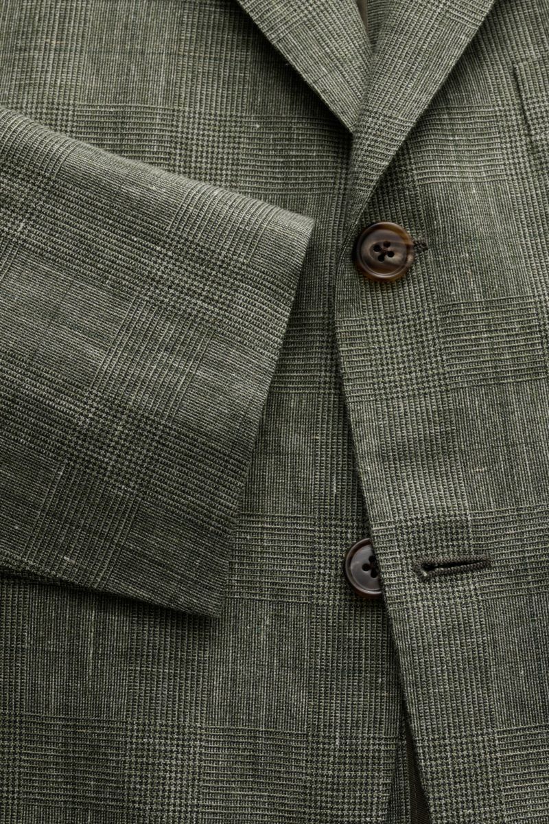 Belvest Sakko graugrün/schwarz kariert