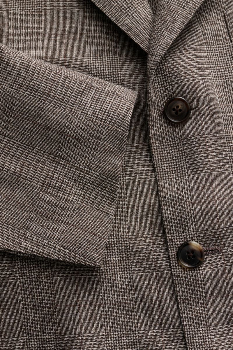 Belvest Sakko graubraun/creme kariert