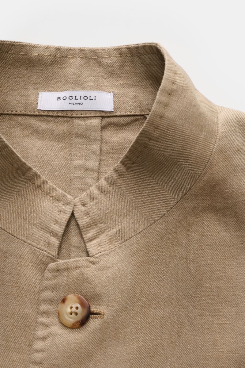 Boglioli Leinensakko taupe