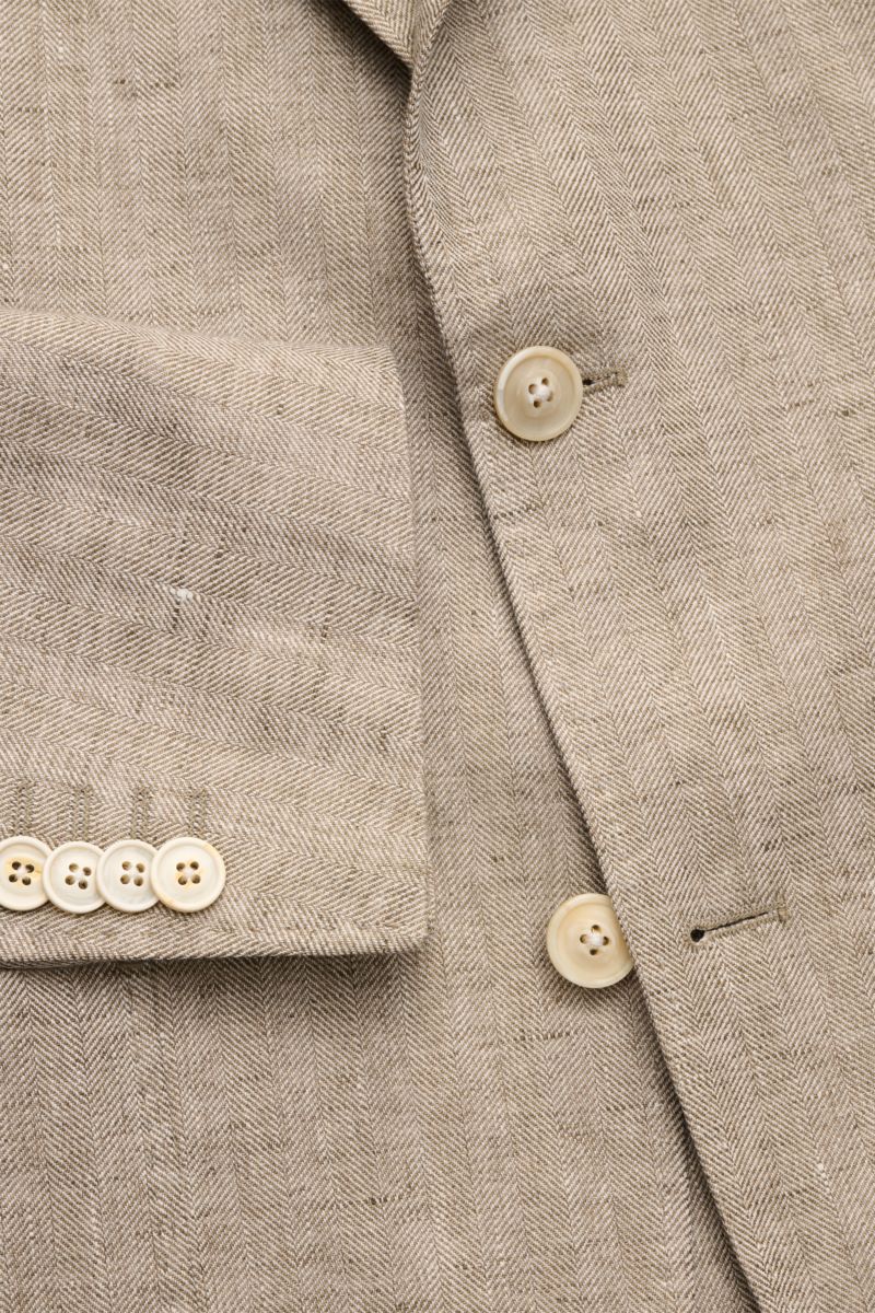 Windsor Linen jacket 'Giro' beige patterned