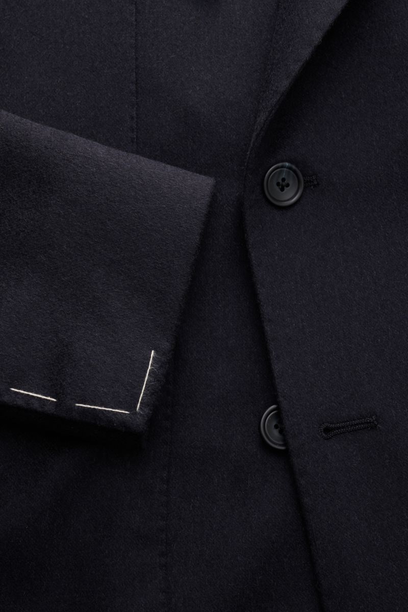 Tagliatore Kamelhaar-Sakko 'Monte Carlo' dark navy