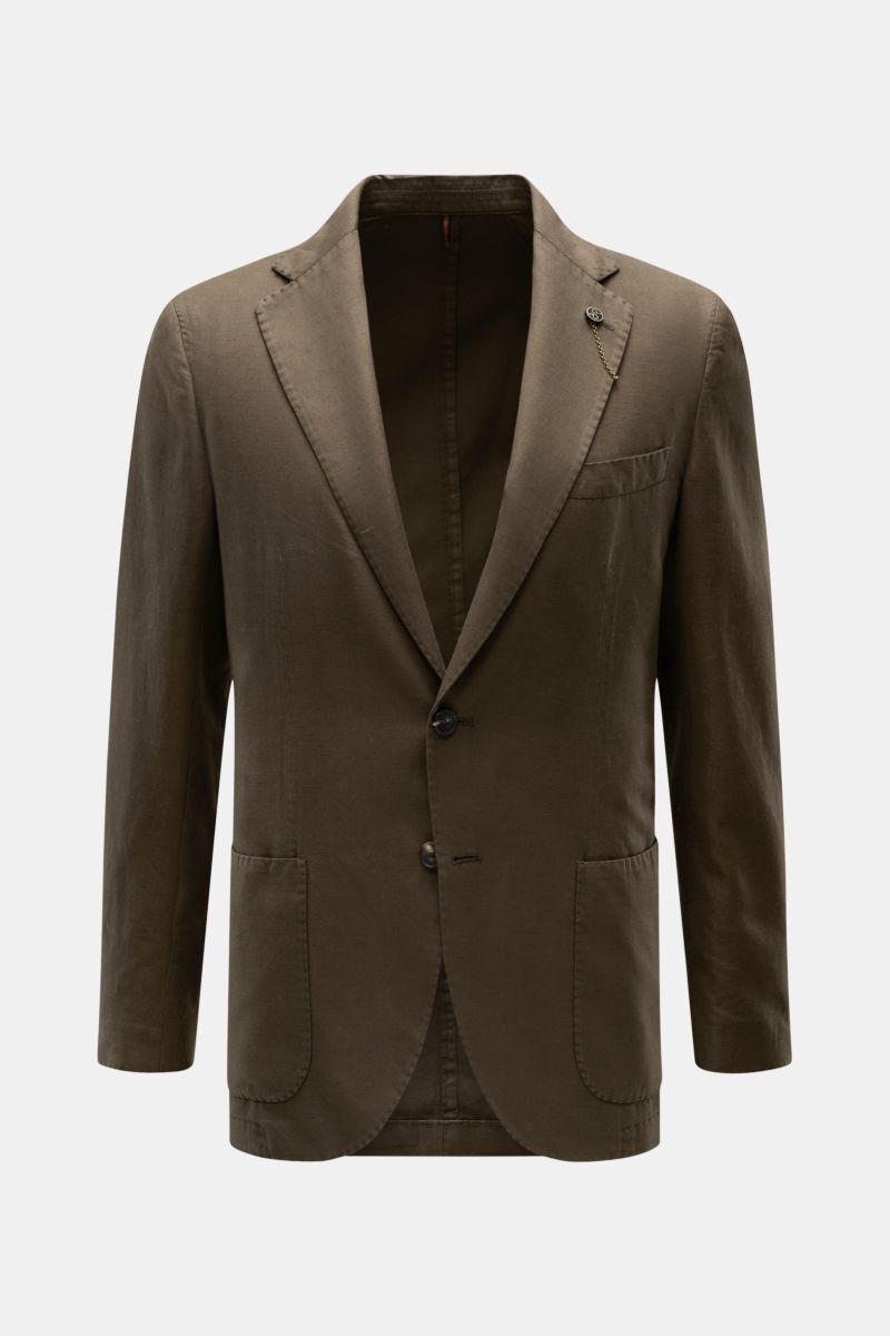 Santaniello Smart-casual jacket dark brown