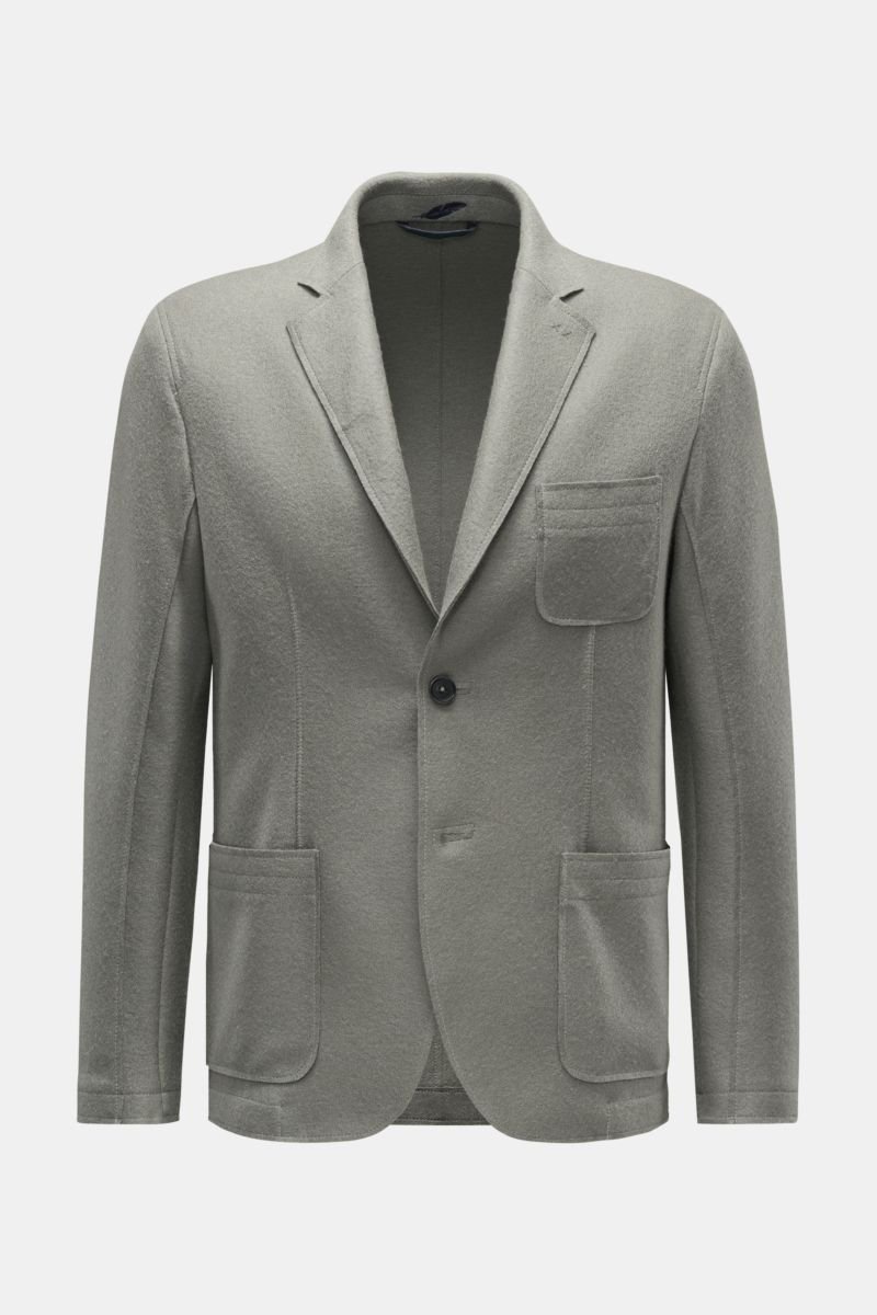 Smart-casual jacket 'Travel Revers' grey