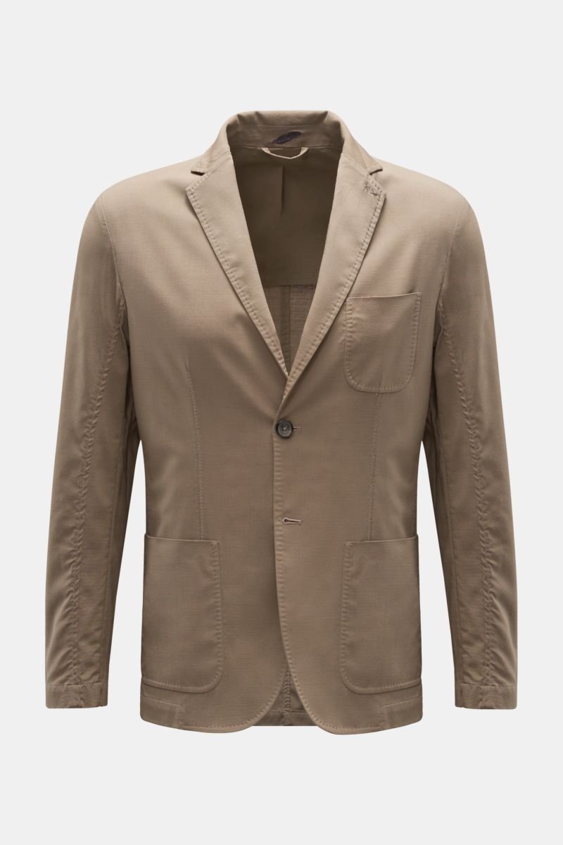 Smart-casual jacket 'Fresco WW Classic Blazer' taupe
