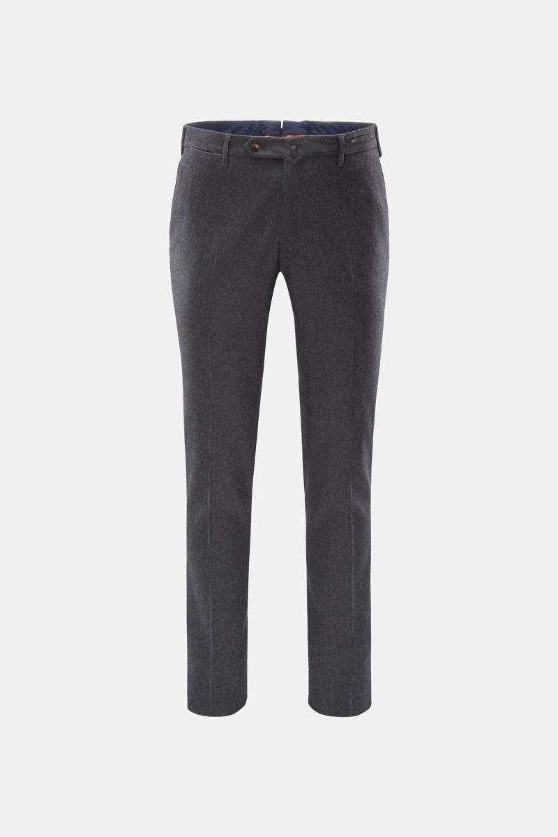Wool trousers 'Evo Fit' dark grey