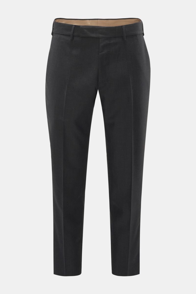 Wool trousers 'Rebel Fit' anthracite
