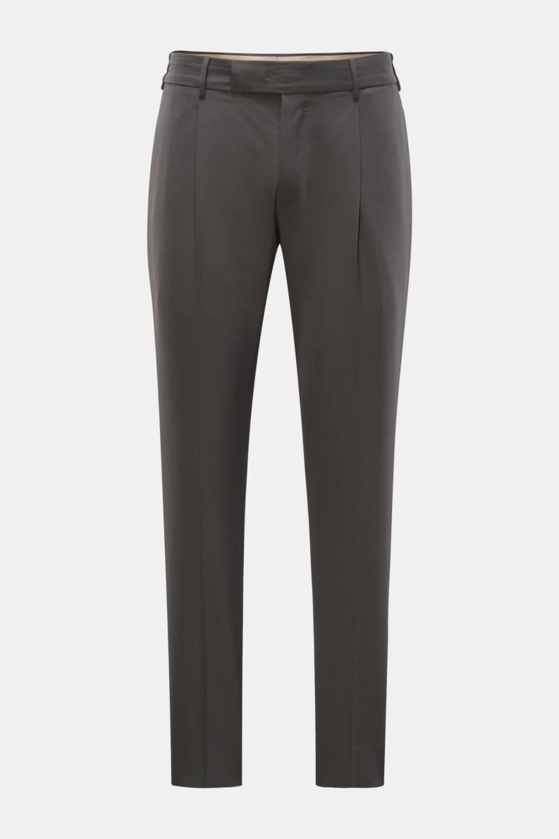 Trousers 'Undici' dark grey