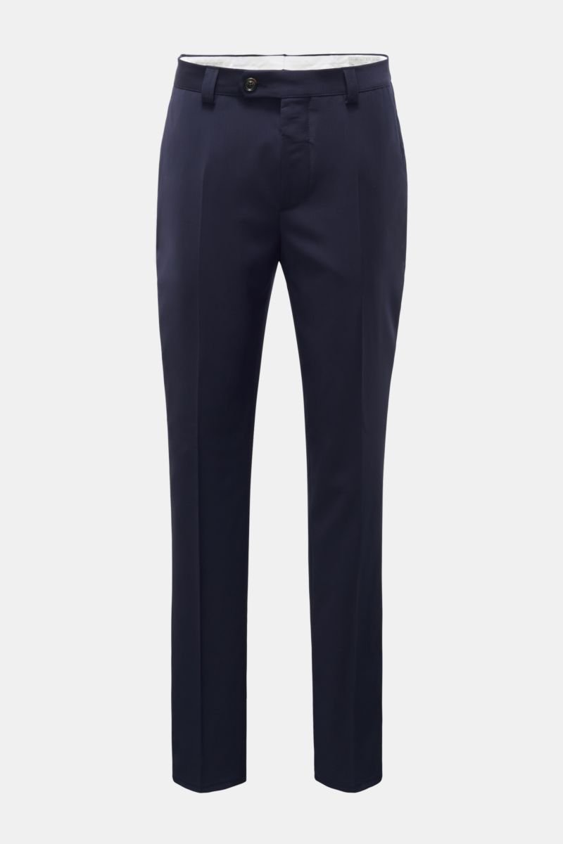Wollhose 'Leisure Fit' navy