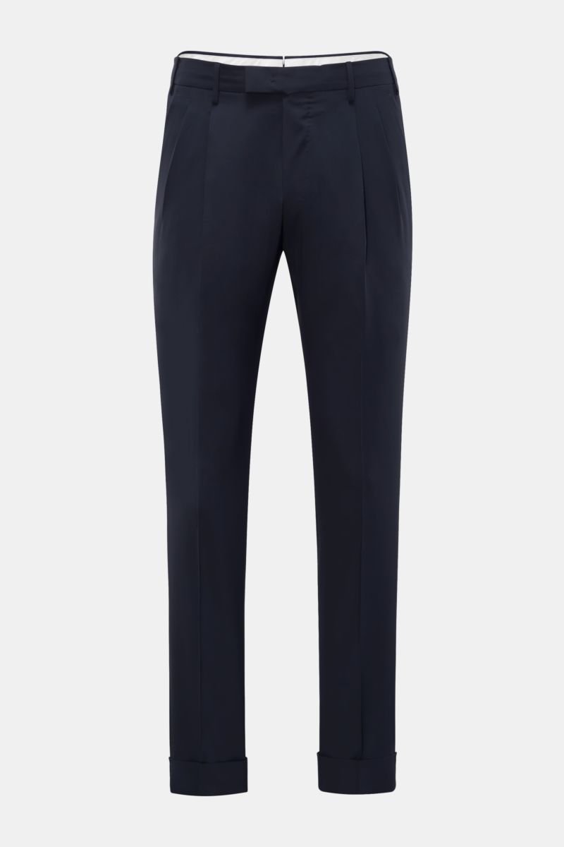 Wool trousers 'Master Fit' navy