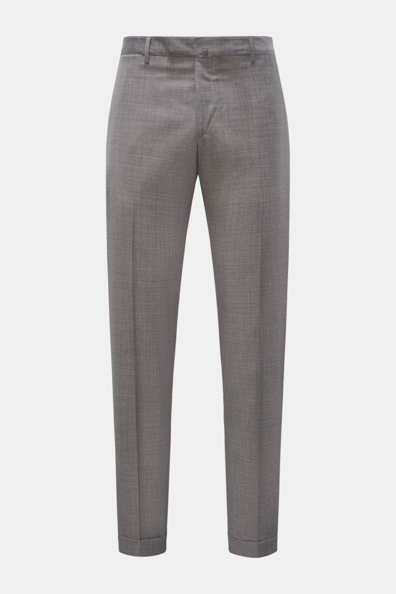 Wool trousers light grey